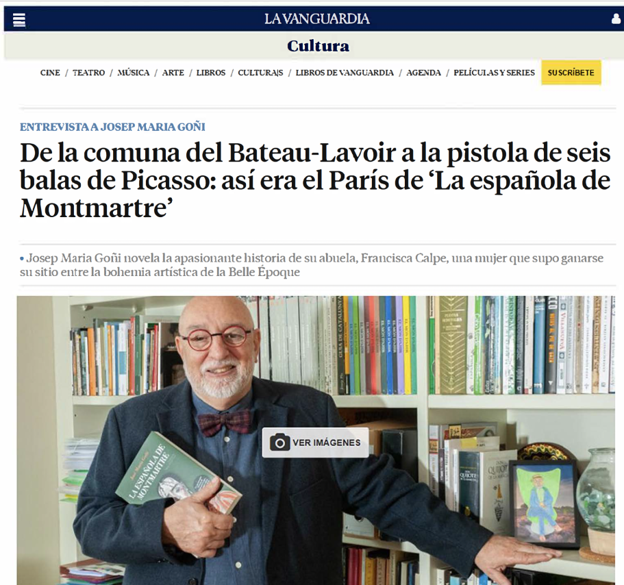 Diario La Vanguardia, miércoles, 23 de abril