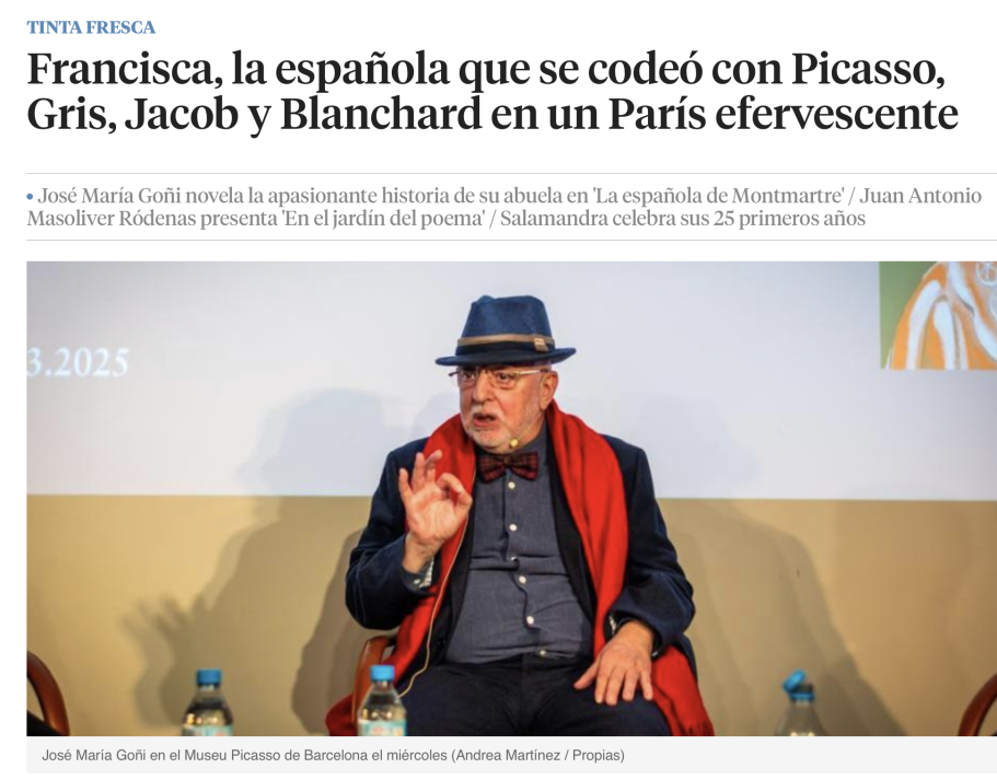 Diario La Vanguardia digital, viernes 28 de marzo de 2025